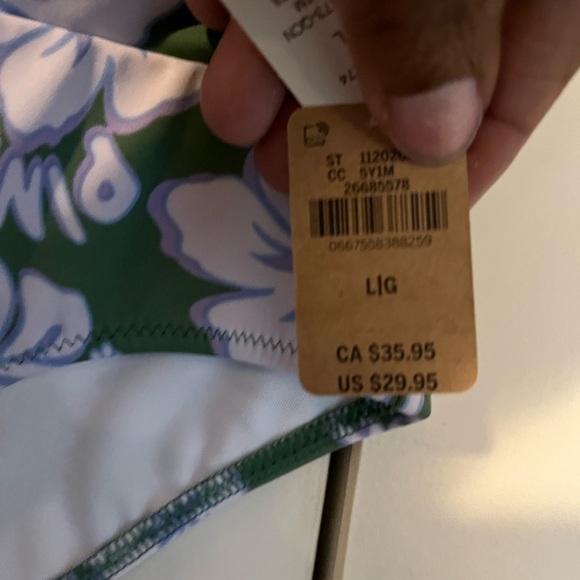 VICTORIA'S SECRET Crossover High-Waist Bikini Bottom, Large, New W/ Tags - Picture 6 of 6